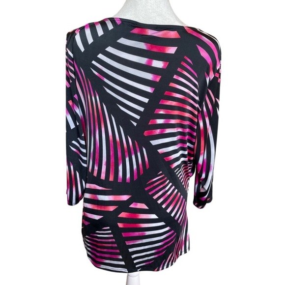 Worthington striped blouse XL - Picture 3 of 5